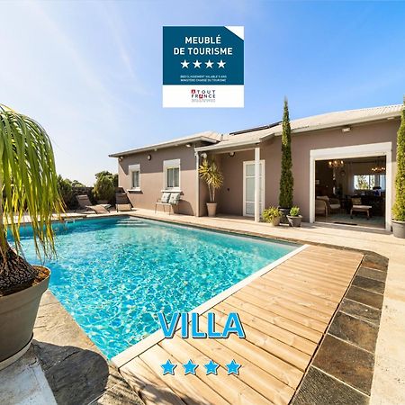 Villa Avec Piscine Vue Mer Et Montagne, En Pleine Nature Сен-Жозеф Экстерьер фото
